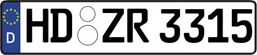 HD-ZR3315