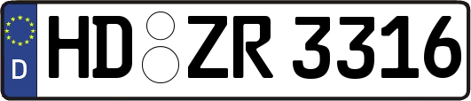 HD-ZR3316
