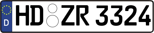 HD-ZR3324
