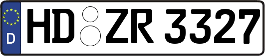 HD-ZR3327