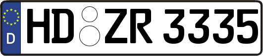 HD-ZR3335