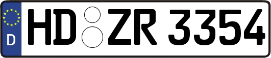 HD-ZR3354