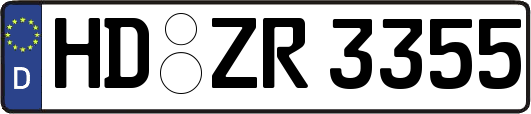 HD-ZR3355