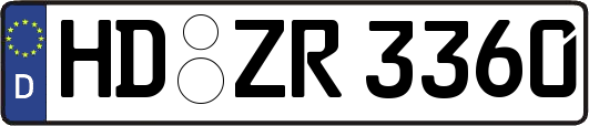 HD-ZR3360