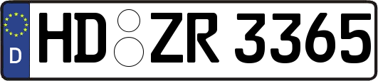 HD-ZR3365