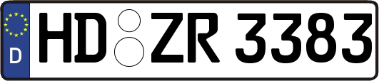 HD-ZR3383