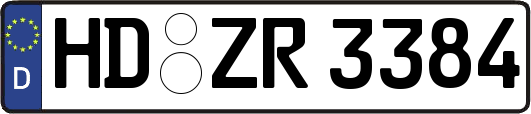 HD-ZR3384
