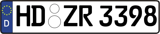 HD-ZR3398
