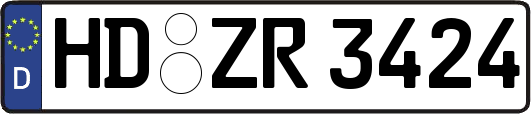 HD-ZR3424