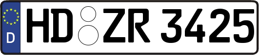 HD-ZR3425