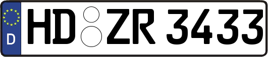 HD-ZR3433