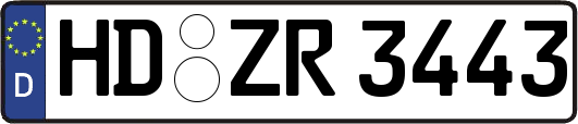HD-ZR3443
