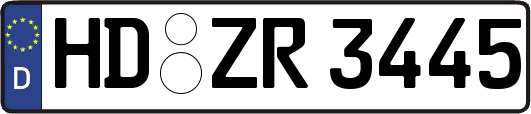 HD-ZR3445