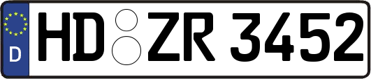 HD-ZR3452