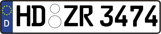 HD-ZR3474