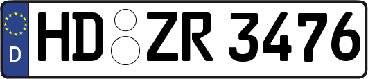 HD-ZR3476