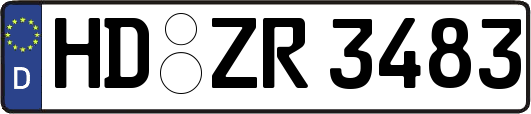 HD-ZR3483