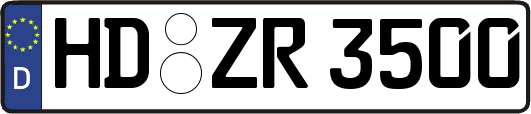 HD-ZR3500