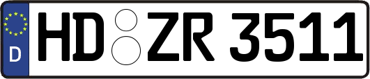 HD-ZR3511