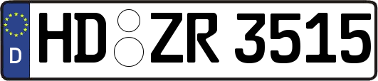 HD-ZR3515