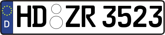 HD-ZR3523