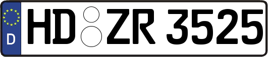 HD-ZR3525