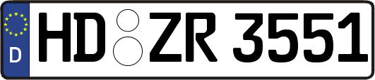 HD-ZR3551