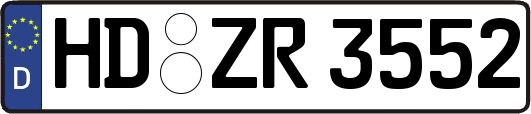HD-ZR3552