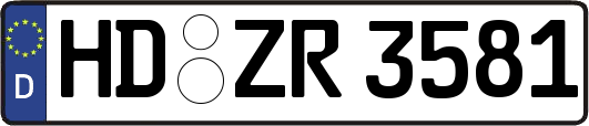 HD-ZR3581