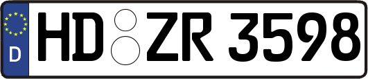 HD-ZR3598