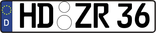 HD-ZR36