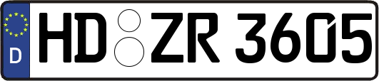 HD-ZR3605