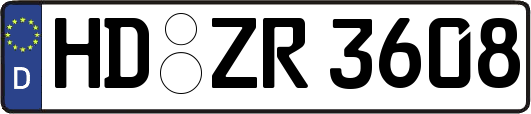HD-ZR3608