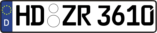 HD-ZR3610