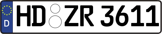 HD-ZR3611