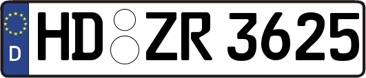 HD-ZR3625