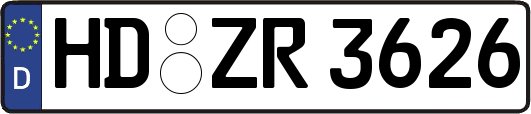 HD-ZR3626