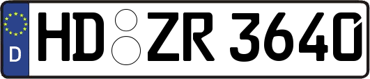 HD-ZR3640