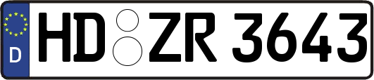 HD-ZR3643