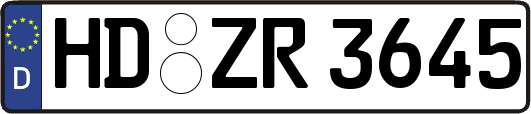 HD-ZR3645