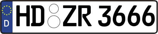 HD-ZR3666