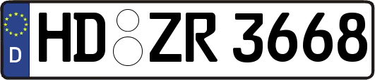 HD-ZR3668