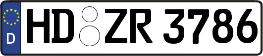 HD-ZR3786