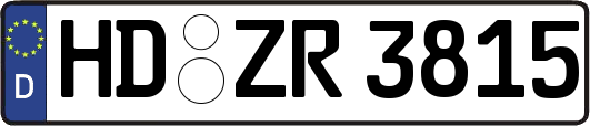 HD-ZR3815