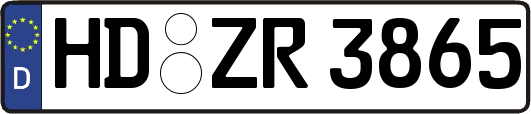 HD-ZR3865