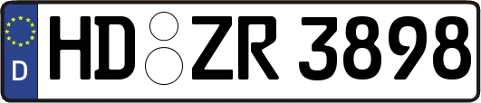 HD-ZR3898