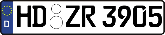 HD-ZR3905