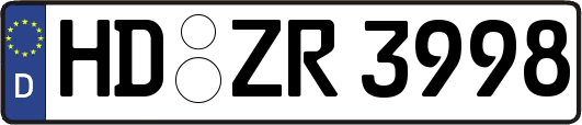 HD-ZR3998