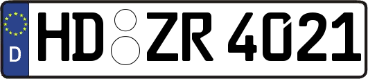 HD-ZR4021