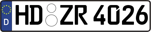 HD-ZR4026